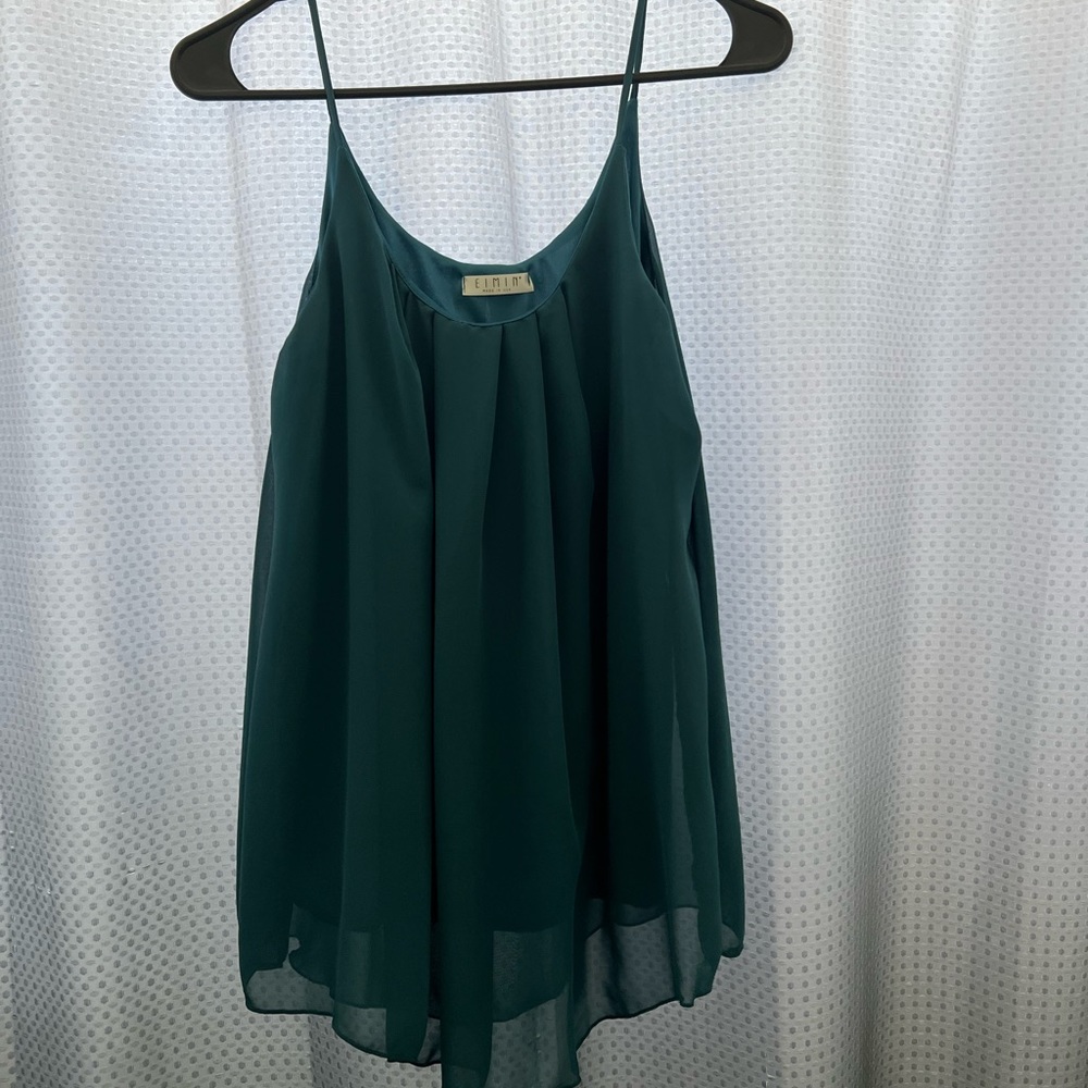 Teal cami